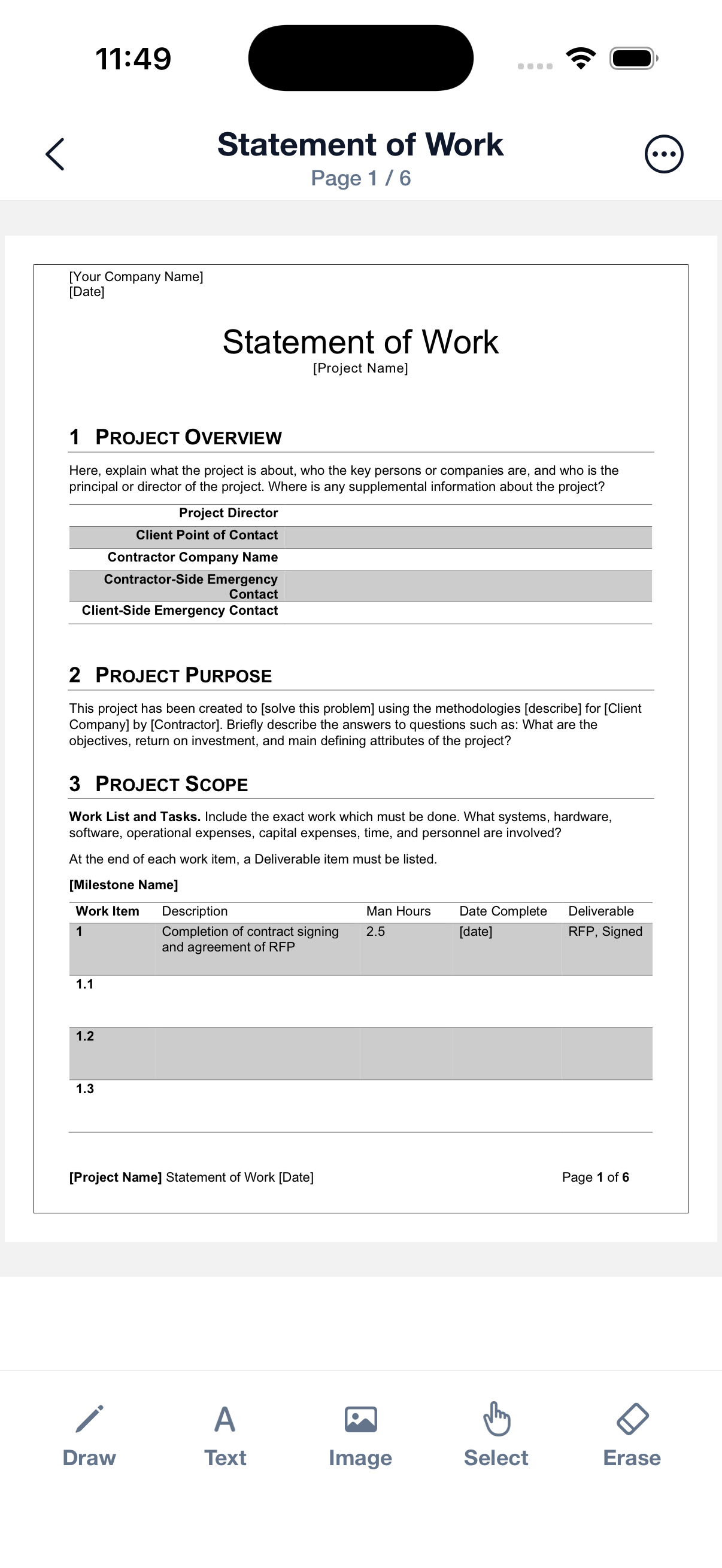 Foldr PDF viewer and editor